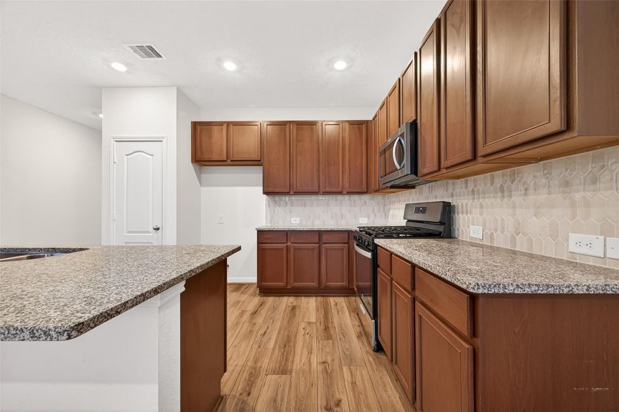 Furnished interior view inside a new home in , Houston (Image 6). Furnished interior view inside a new home in , Houston (Image 6).