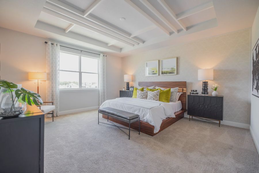 Representative furnished interior of a home built from the Viola by Jones Homes USA in Havenfield at Crossprairie, St. Cloud (Image 7). Representative furnished interior of a home built from the Viola by Jones Homes USA in Havenfield at Crossprairie, St. Cloud (Image 7).