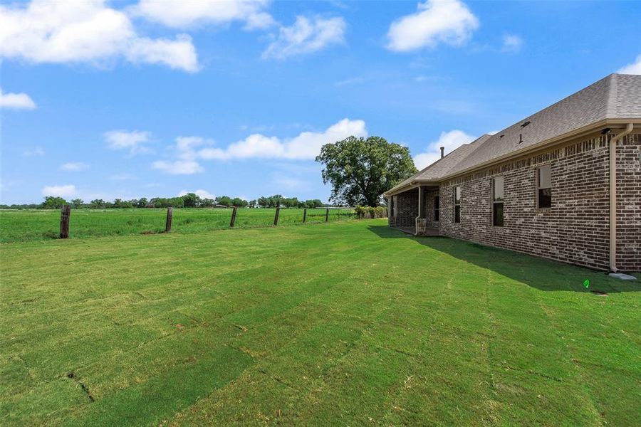Exterior details and patio area of a home in , Glen Rose (Image 3). Exterior details and patio area of a home in , Glen Rose (Image 3).