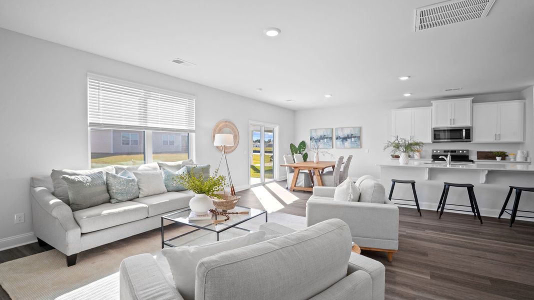 Furnished interior view inside a new home in Rice Hope, Port Wentworth (Image 7).