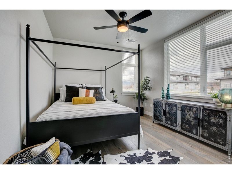 Furnished interior view inside a new home in , Loveland (Image 23).