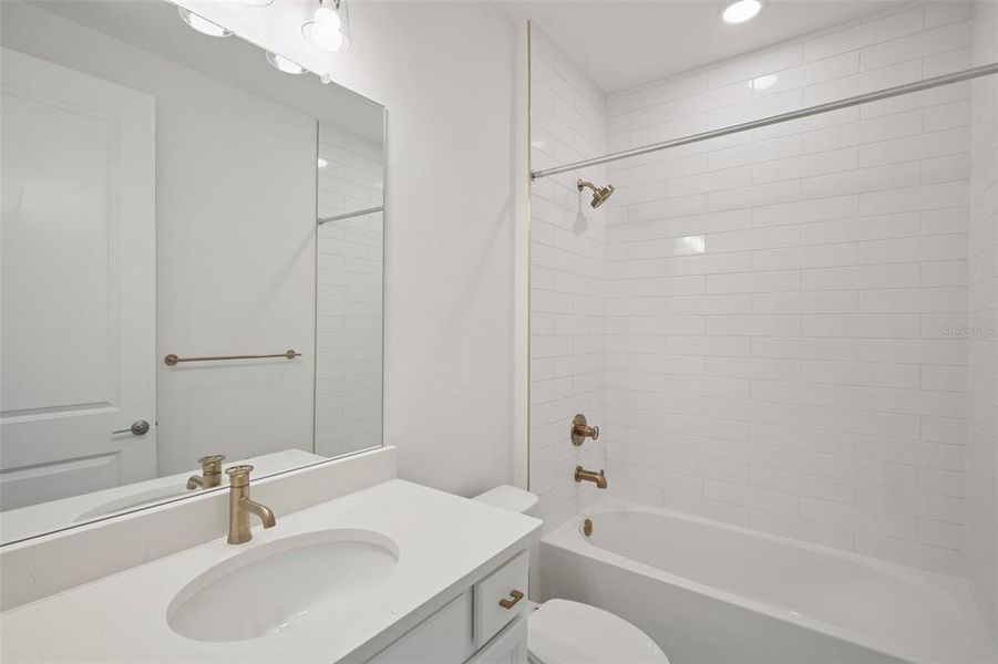 Furnished interior view inside a new home in Primrose at Longleaf, New Port Richey (Image 9).