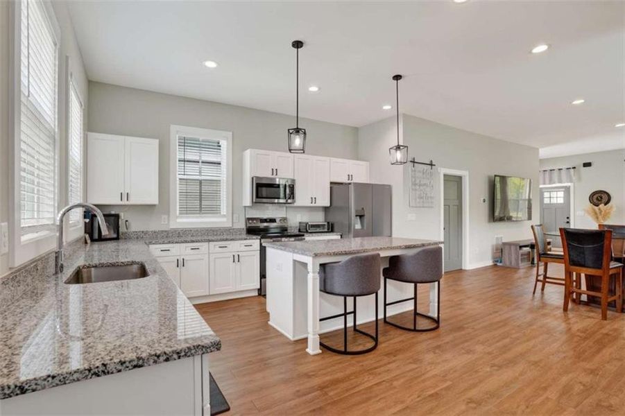 Furnished interior view inside a new home in , Atlanta (Image 19).