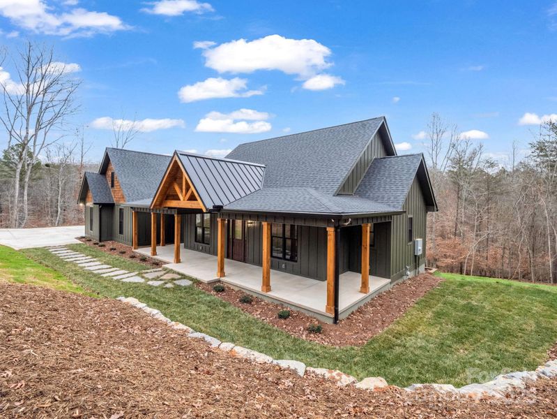 Exterior details and patio area of a home in , Rutherfordton (Image 29). Exterior details and patio area of a home in , Rutherfordton (Image 29).