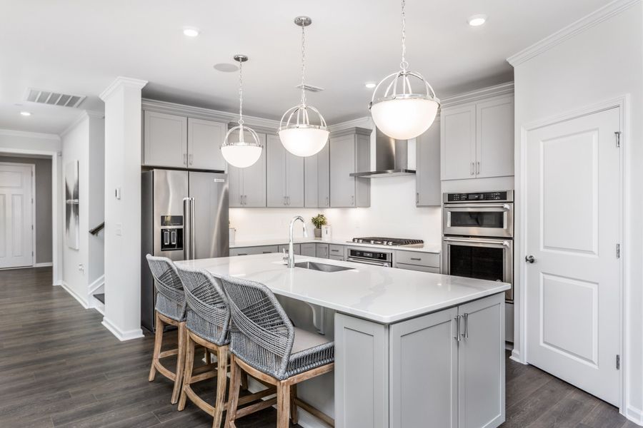 Furnished interior view inside a new home in Del Webb Wilmington at Mallory Creek, Leland (Image 11). Furnished interior view inside a new home in Del Webb Wilmington at Mallory Creek, Leland (Image 11).