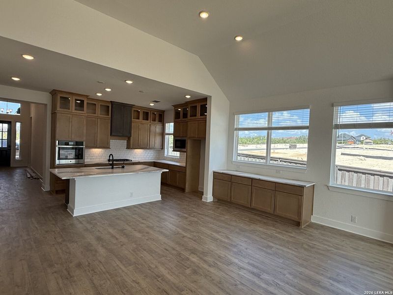 Furnished interior view inside a new home in Prominence 50's, San Antonio (Image 7).