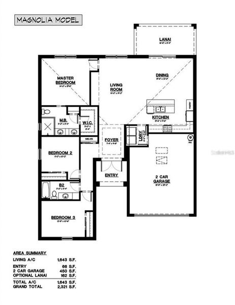 2D floor plan layout of this home in , North Port, FL (Image 4). 2D floor plan layout of this home in , North Port, FL (Image 4).