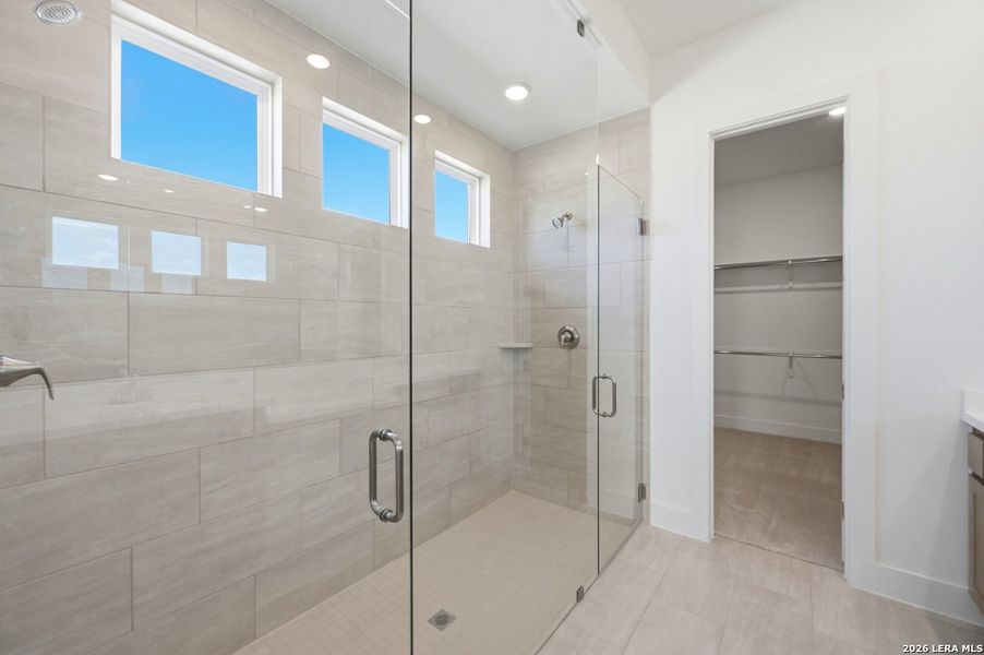 Furnished interior view inside a new home in Prominence, San Antonio (Image 8).