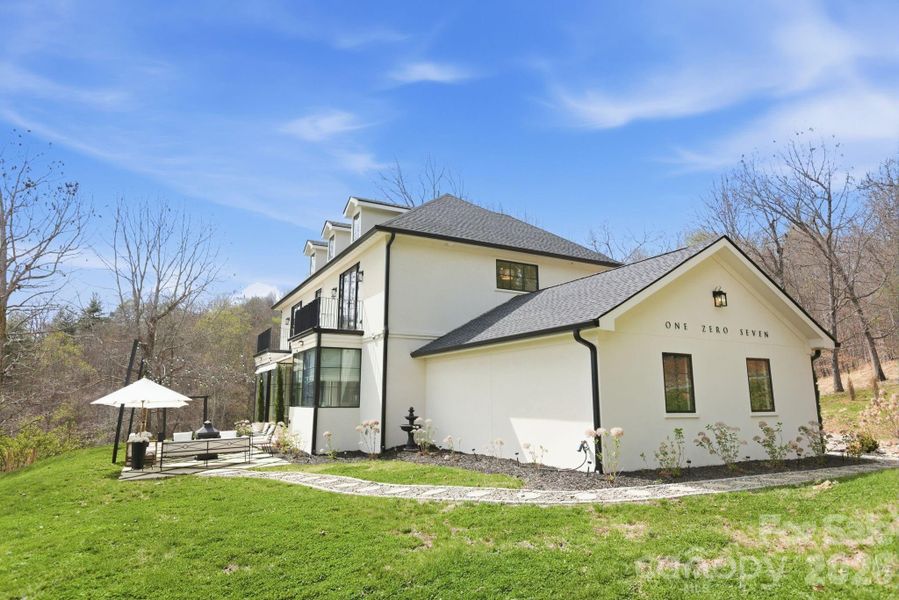 Exterior details and patio area of a home in , Mars Hill (Image 28). Exterior details and patio area of a home in , Mars Hill (Image 28).