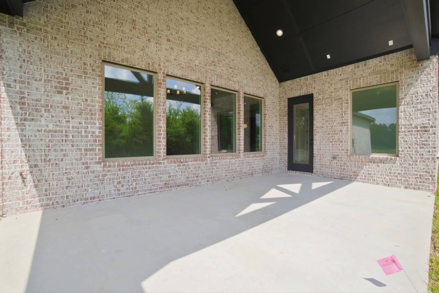 Exterior details and patio area of a home in Chapel Bend, Montgomery (Image 19). Exterior details and patio area of a home in Chapel Bend, Montgomery (Image 19).