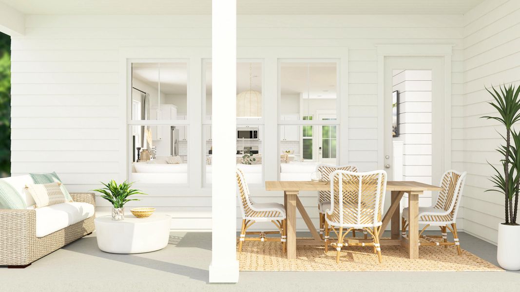 Furnished interior view inside a new home in Carnes Crossroads: Coastal Collection, Summerville (Image 14).