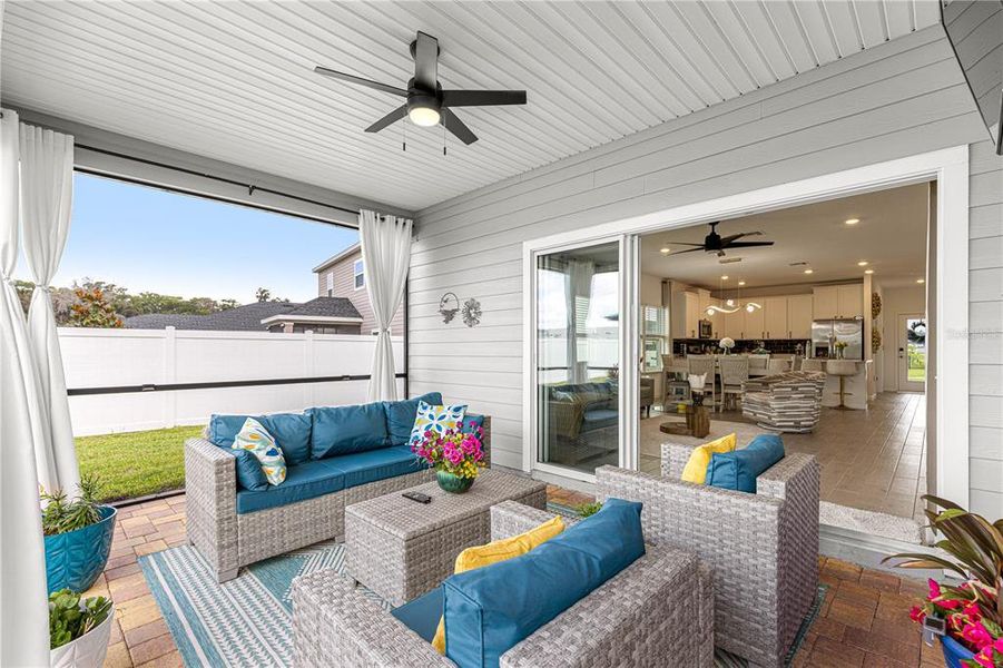 Exterior details and patio area of a home in , Ocala (Image 28).