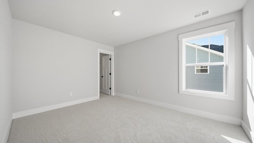 Furnished interior view inside a new home in Kayfield at Midway, Anderson (Image 31).