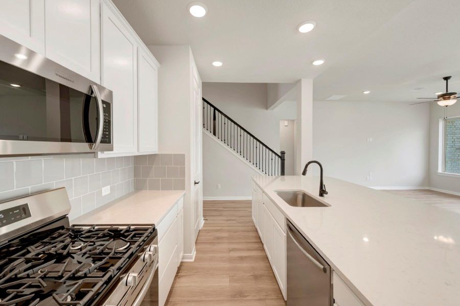 Furnished interior view inside a new home in Escondido - Retreat Collection, Magnolia (Image 5).