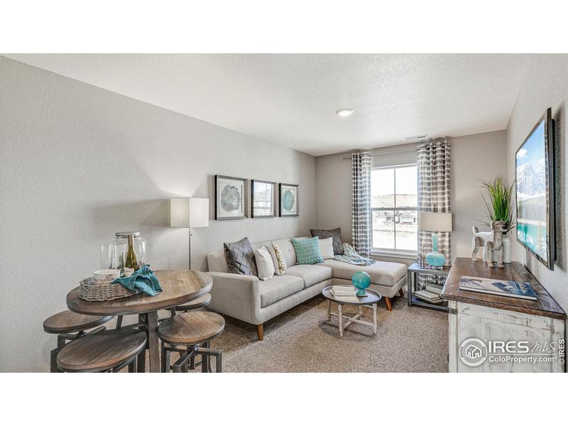 Furnished interior view inside a new home in Tailholt, Severance (Image 15).
