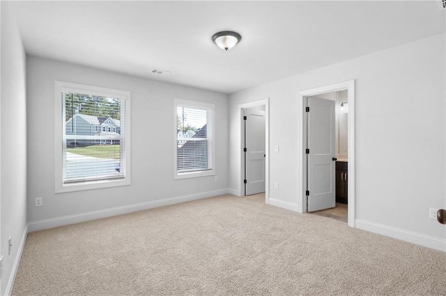 Spacious, unfurnished interior of a new home in Woodland Hills, Loganville (Image 16). Spacious, unfurnished interior of a new home in Woodland Hills, Loganville (Image 16).