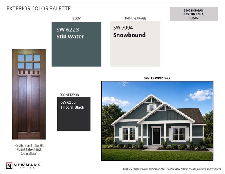 Exterior Color Palette