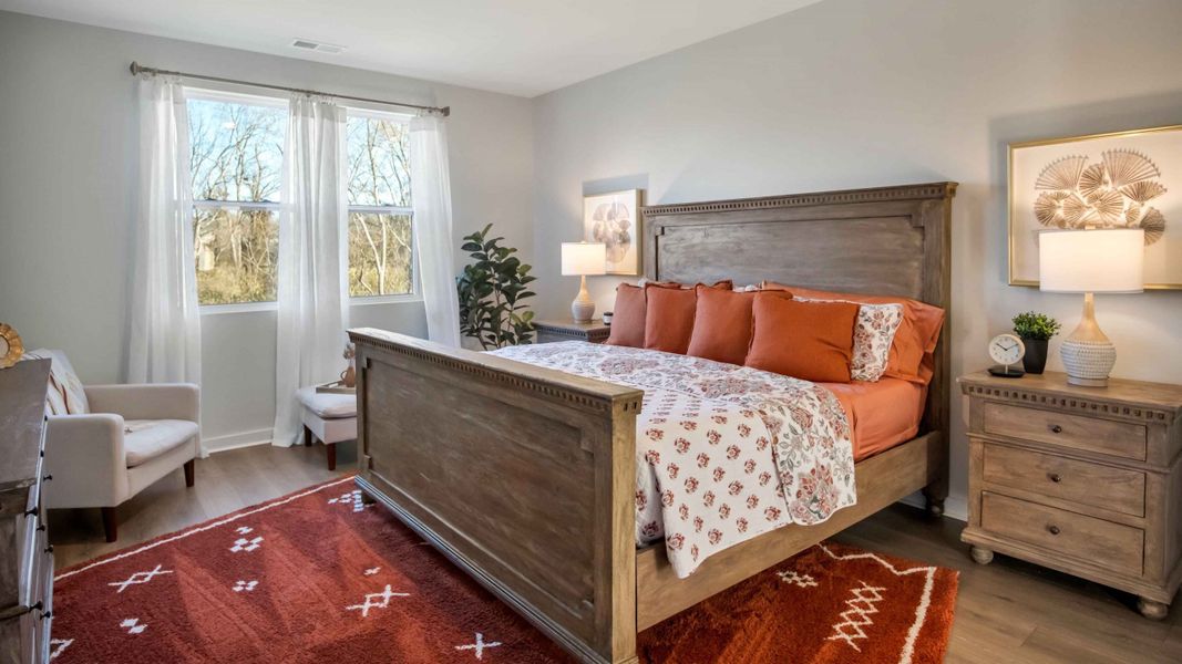 Furnished interior view inside a new home in Nexus South, Gallatin (Image 8).