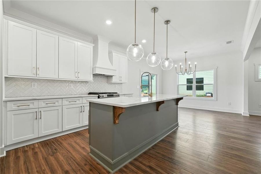 Furnished interior view inside a new home in , Emerson (Image 3).