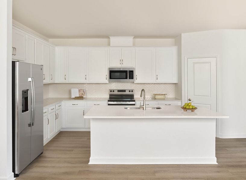 Furnished interior view inside a new home in , Ravenel (Image 9).