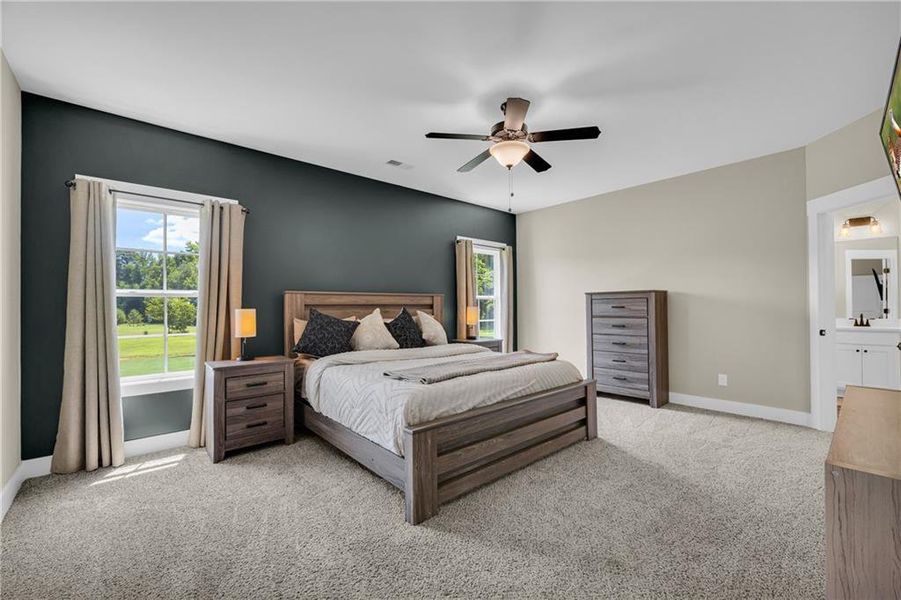 Furnished interior view inside a new home in , Social Circle (Image 14).