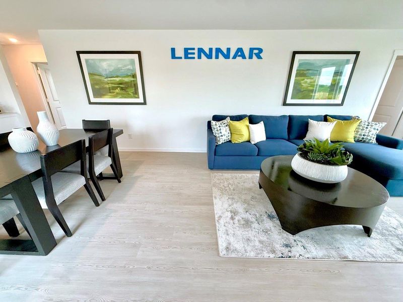 Furnished interior view inside a new home in The Grand Prairie, Hockley (Image 4).