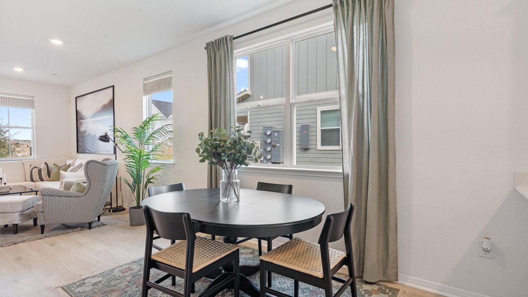 Furnished interior view inside a new home in Avery Centre, Round Rock (Image 35).