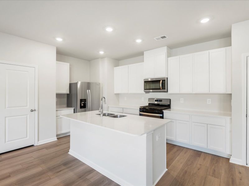 Furnished interior view inside a new home in Pleasant Brook, Piedmont (Image 3).