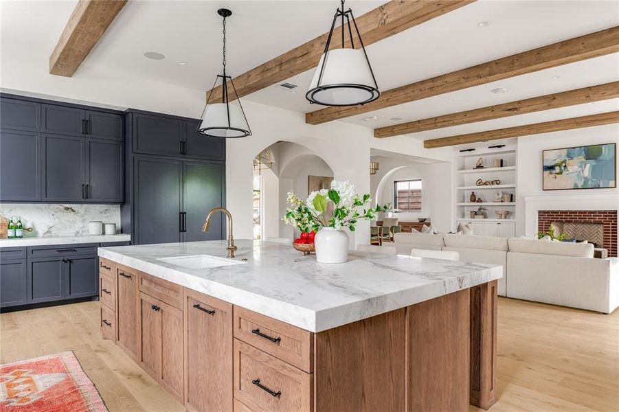 Furnished interior view inside a new home in , Dallas (Image 13). Furnished interior view inside a new home in , Dallas (Image 13).