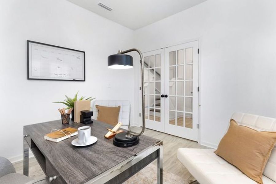 Representative furnished interior of a home built from the Seville II by True Homes in Colvin Park, Rock Hill (Image 18).