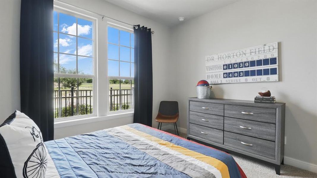 Furnished interior view inside a new home in Legado, Cleburne (Image 10).