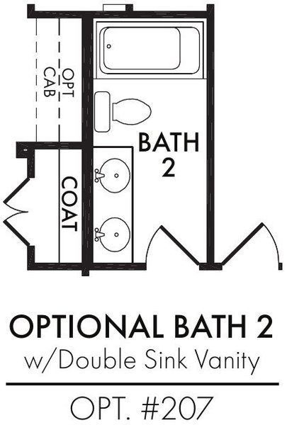 2nd Sink in Bath 2 2nd Sink in Bath 2