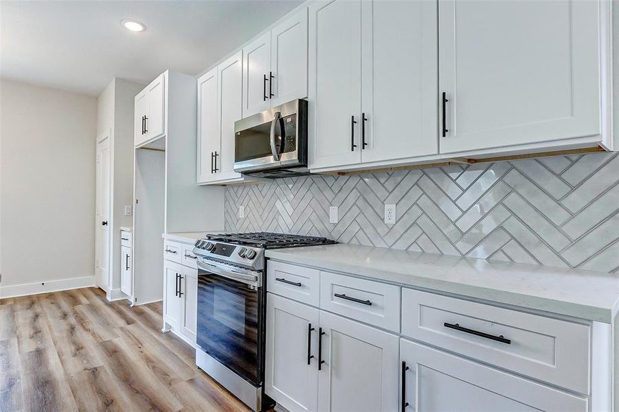 Furnished interior view inside a new home in , Houston (Image 11).
