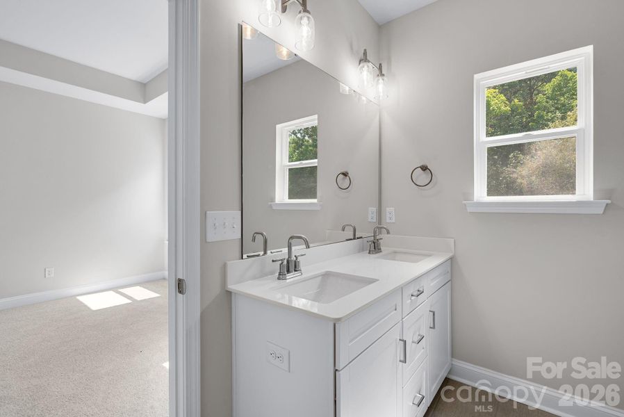 Furnished interior view inside a new home in , Asheville (Image 10). Furnished interior view inside a new home in , Asheville (Image 10).