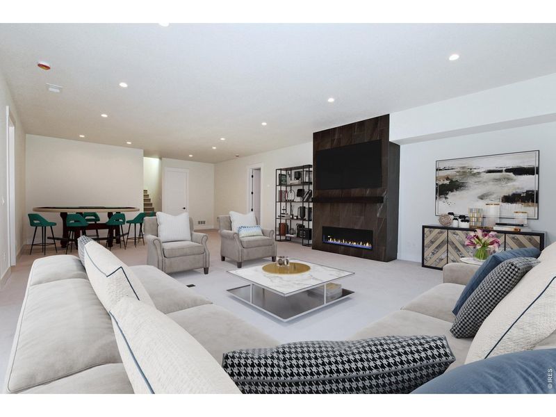 Furnished interior view inside a new home in Harvest Ridge, Berthoud (Image 29).