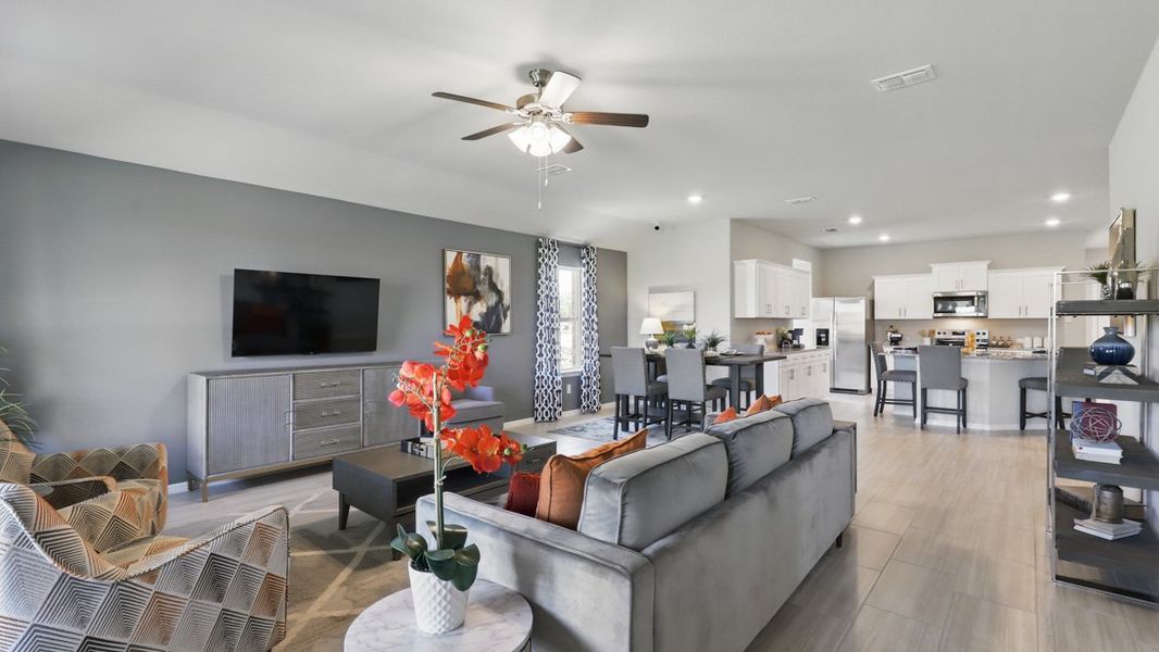 Furnished interior view inside a new home in Dry Creek, Bridgeport (Image 18).