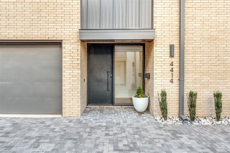 Exterior details and patio area of a home in , Dallas (Image 22). Exterior details and patio area of a home in , Dallas (Image 22).