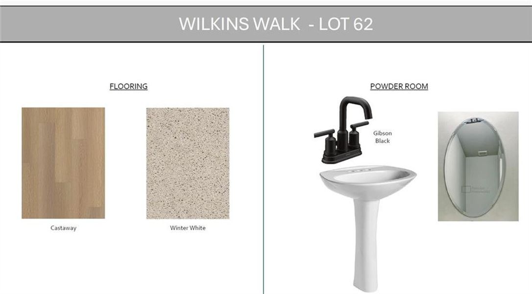 Sample of building materials used in homes in Wilkins Walk, Mableton (Image 22).