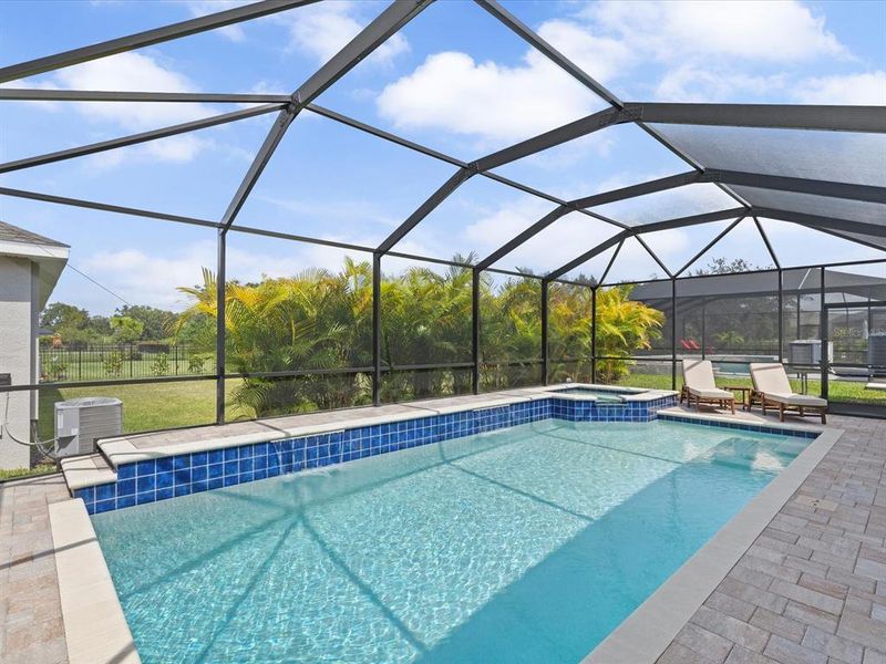 Exterior details and patio area of a home in Waterset, Apollo Beach (Image 2).