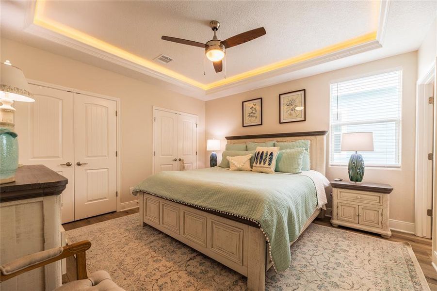 Furnished interior view inside a new home in , Crystal Beach (Image 12).