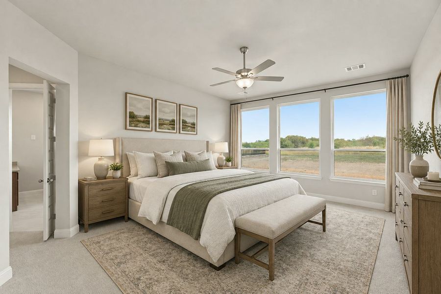 Furnished interior view inside a new home in Berkshire Estates, Mesquite (Image 7). Furnished interior view inside a new home in Berkshire Estates, Mesquite (Image 7).