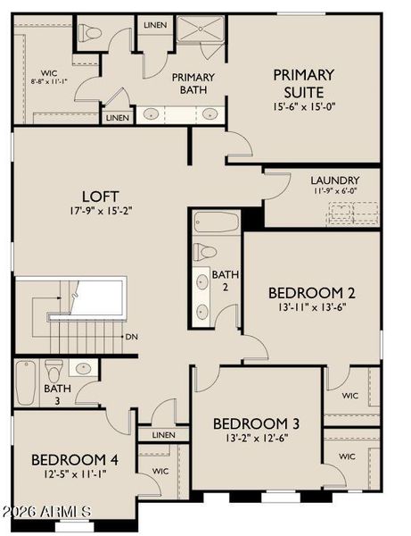 Daisy Right Garage Upper Level