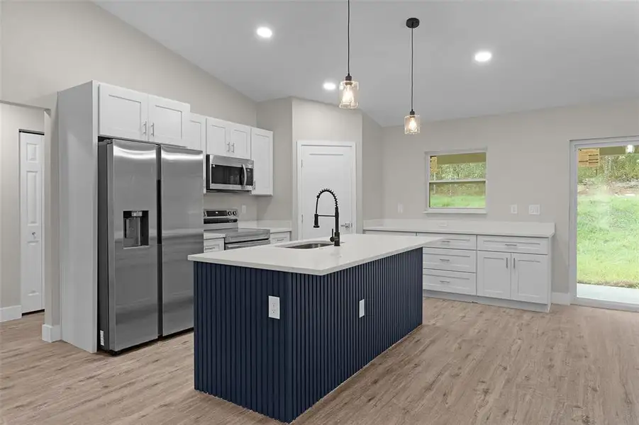 Furnished interior view inside a new home in , Citrus Springs (Image 7).