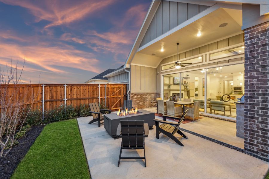 Exterior details and patio area of a home in Talia, Mesquite (Image 26). Exterior details and patio area of a home in Talia, Mesquite (Image 26).