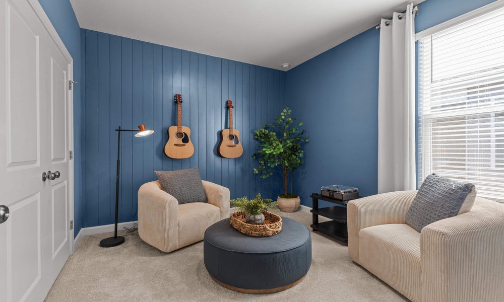 Representative furnished interior of a home built from the The Orchid by Chesapeake Homes in Traditions at Carolina Forest, Myrtle Beach (Image 31).