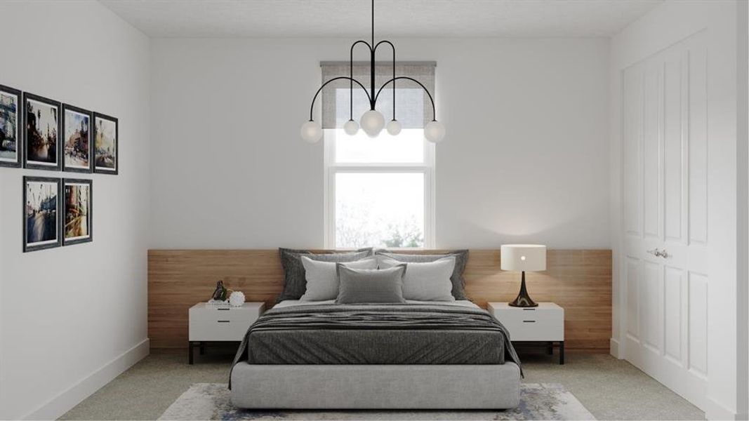 Furnished interior view inside a new home in , Davie (Image 7).