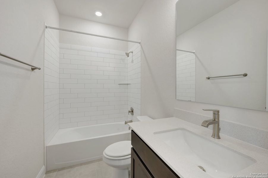 Furnished interior view inside a new home in Windsong - Reserve Series, Boerne (Image 18).