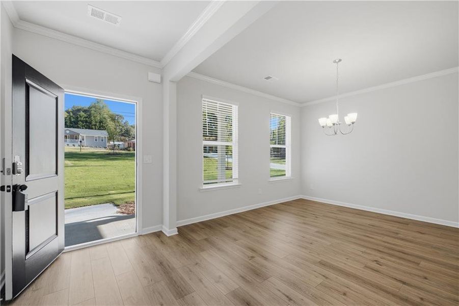 Spacious, unfurnished interior of a new home in , Lawrenceville (Image 19).
