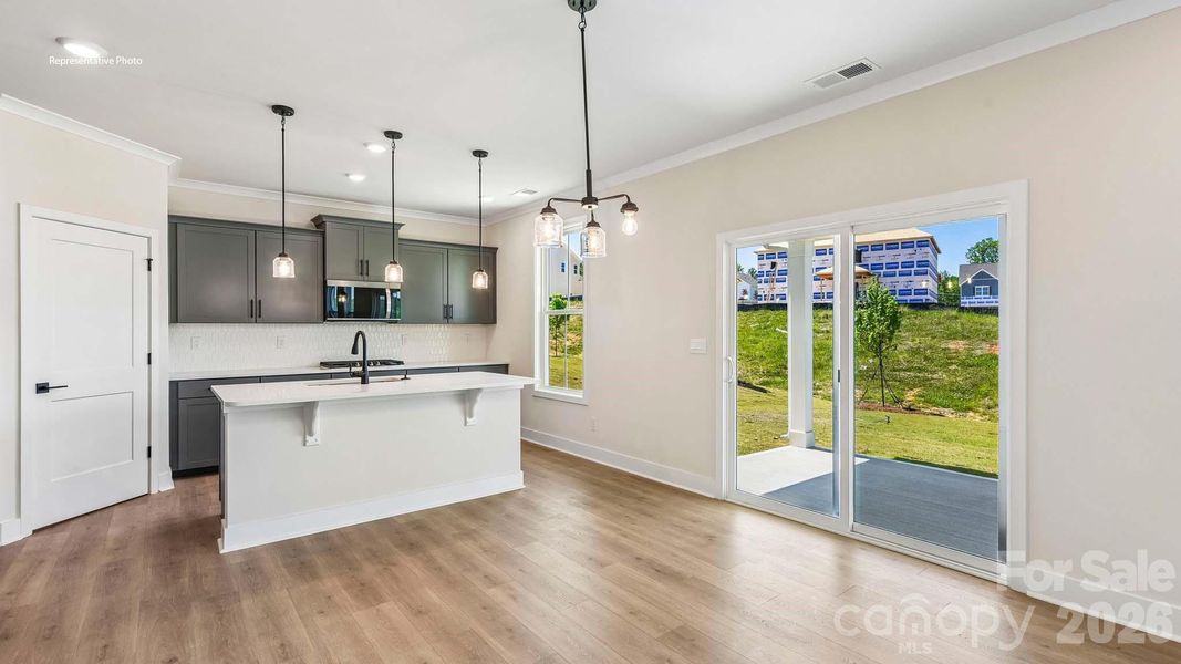 Furnished interior view inside a new home in Avalon of Gastonia, Gastonia (Image 13).