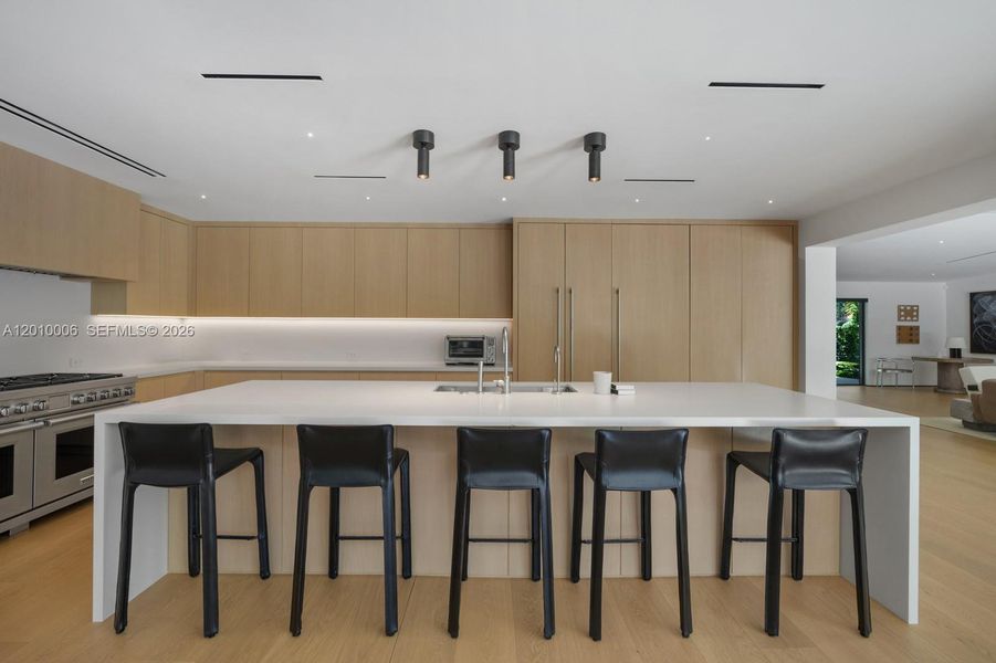 Furnished interior view inside a new home in , Coral Gables (Image 41).